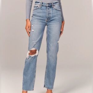 NWOT // Abercrombie - Dad High Rise Jean